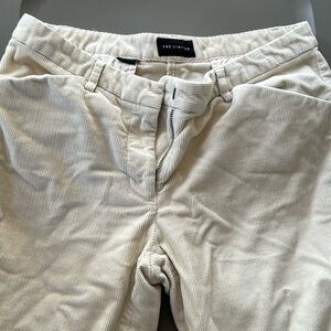 Limited cream corduroy wide leg pants size 6